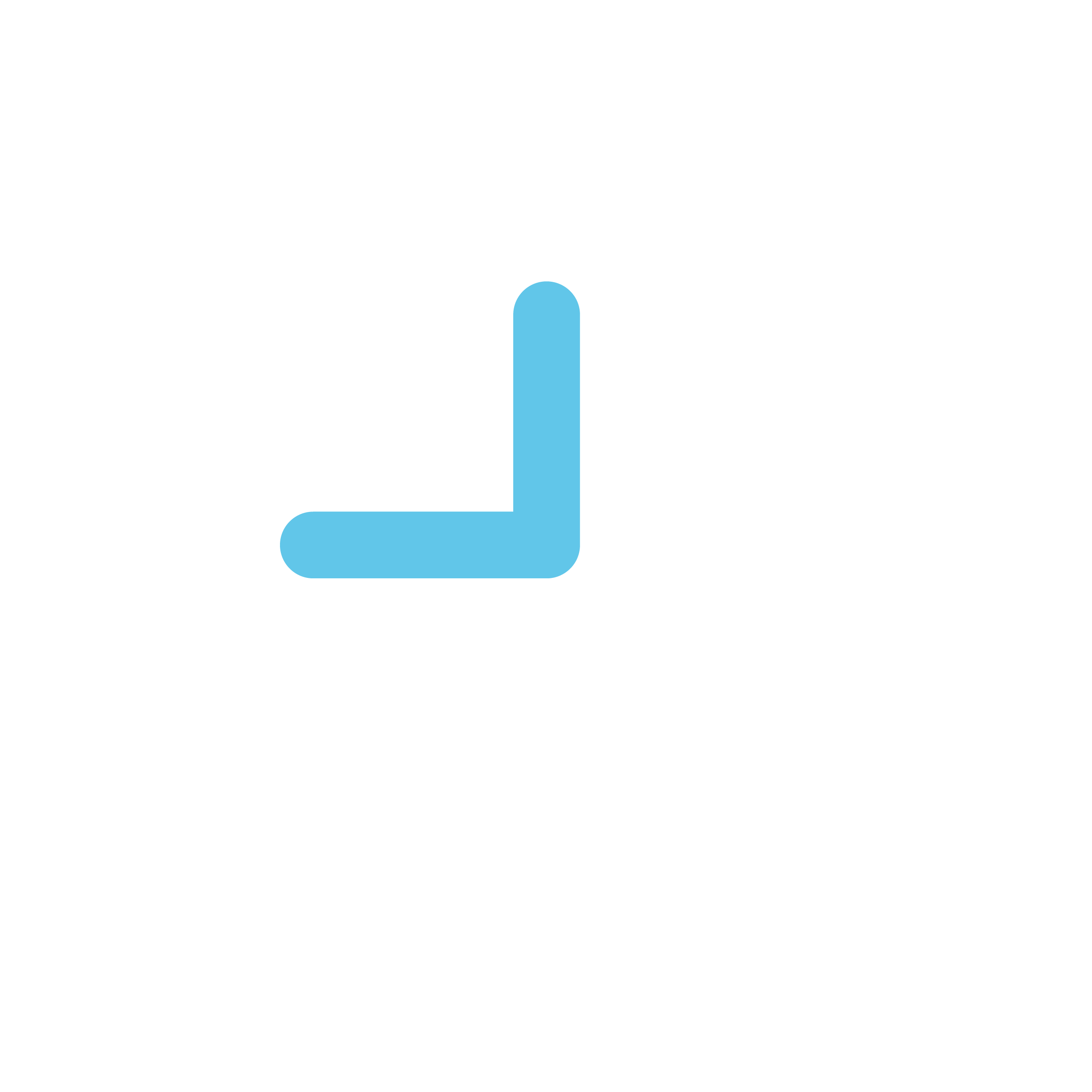Uhr-Icon als Symbol für Just-in-time-Lieferung durch Maxx Stahl
